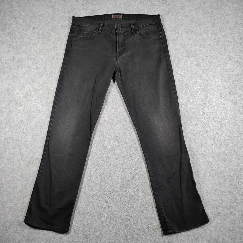 Mother The‎ Rascal Crop Jeans Skinny Dipping Faded Black 1084-149 30x26